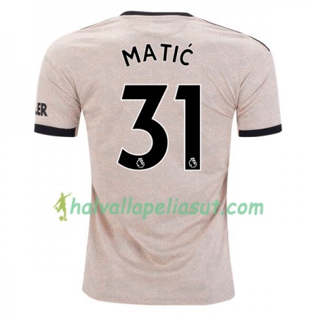 Jalkapallo Pelipaidat Manchester United Nemanja Matic 31 Vieraspaita 2019-2020 Lyhythihainen